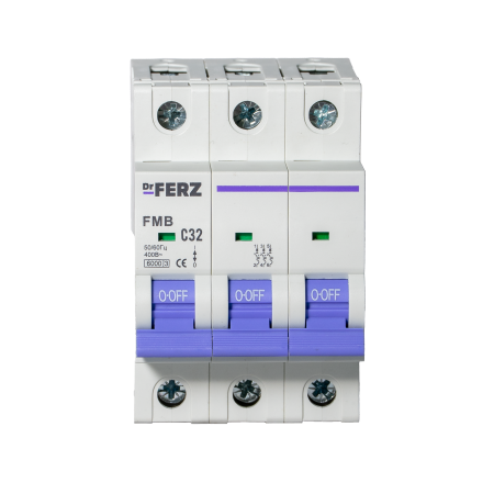 FMB-C 6kA 3P 32 х-ка C Автоматический выключатель